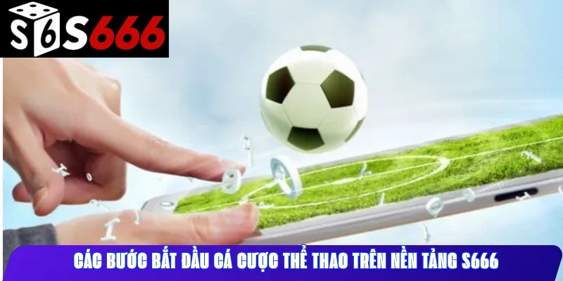 Các bước bắt đầu cá cược thể thao trên nền tảng S666